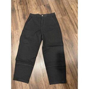 NWOT Everlane Black Utility Barrel Pants sz 10